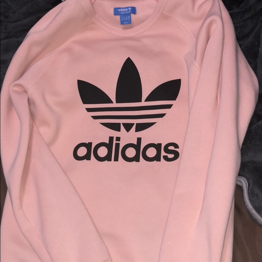 Adidas trefoil sweat shirt